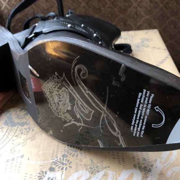 new FREE PEOPLE Rory GENUINE LEATHER boots booties in Black 894R0 - Picture 11 of 16